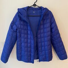 UNIQLO ユニクロ ライトウォームパデットパーカー ダウンジャケット L（レディース）の画像