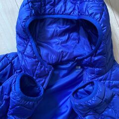 UNIQLO ユニクロ ライトウォームパデットパーカー ダウンジャケット L（レディース）の画像