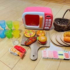 電子レンジおままごとセット