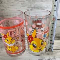 ディズニー　ミスバニーのコップ　２個セットの画像