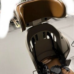 美品　チャイルドシート付きシティサイクル　20インチの画像