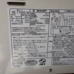 電子レンジ　シャープ　　RE-150KS ２０１５年製の画像