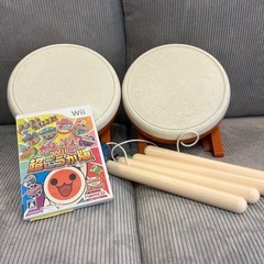 wii 太鼓の達人 太鼓とバチ ソフト　セット