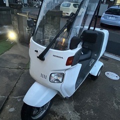 🛺希少なホンダ・ジャイロ　ヘルメット付き　の画像
