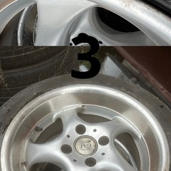 Weds GAT トスカーナ 15インチ　アルミホイールの画像
