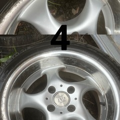 Weds GAT トスカーナ 15インチ　アルミホイールの画像