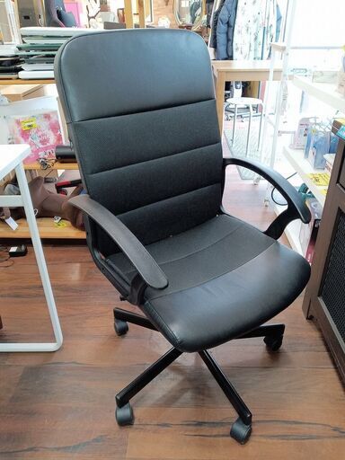 IKEA　RENBERGET　デスクチェア　ブラック　サイズ（約）幅５９×奥６５×高１０８　　■近隣配送無料 買取GO‼　栄和店