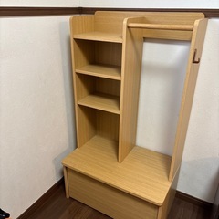 棚　学習　木製　小学生　入学準備　
