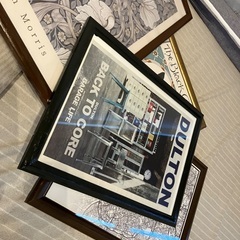 絵　ポスター　額縁の画像