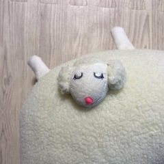 【ほぼ新品】授乳クッション ひつじの画像