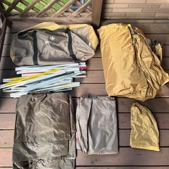 snow peak Entry 2 room Elfield&マットシートセットの画像