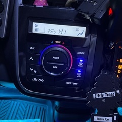 スズキ系エアコンパネルLED打ち替え