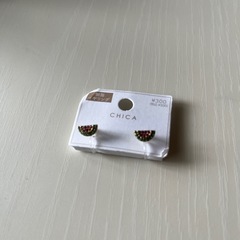 3coins 樹脂イヤリング 2つセットの画像