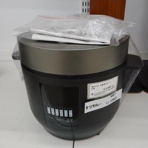 (株)KOM 炊飯器3合 23年製 TJ10481