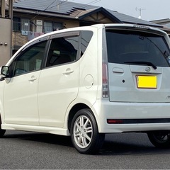 かっこいいムーヴカスタム入庫！！🚗✨すぐに乗って帰れます!!!  車検令和8年４月まで！Bluetooth付き！✨高音質の音楽視聴できます！🎵走行中TV視聴可能ナビ付き！😇の画像
