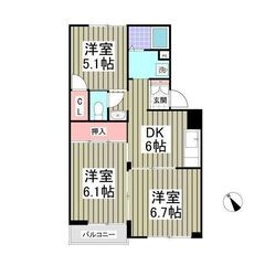 KS🌸賃料１か月無料💕敷金ゼロ✨礼金ゼロ✨仲介手数料ゼロ✨両毛線...