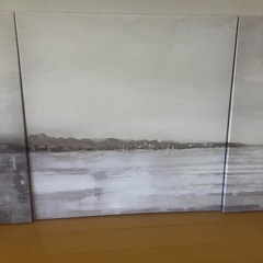 IKEA インテリアアートパネル3枚組の画像