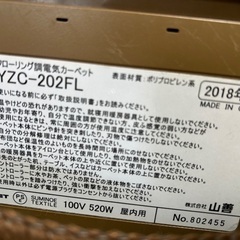 電気カーペットの画像