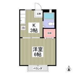  💚💛フリーレント1ヶ月付き💛💚駐車場空きあり🚗✨新前橋駅徒歩1...
