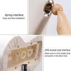 マネキン トルソー上半身　腕・指が可動　【美品・半額以下で提供】の画像