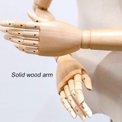 マネキン トルソー上半身　腕・指が可動　【美品・半額以下で提供】の画像