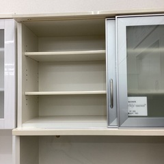 レンジボード 松田家具  ホワイトの画像