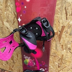 【マイボード斡旋価格】secret garden138cm ビンディングIGNIOの画像