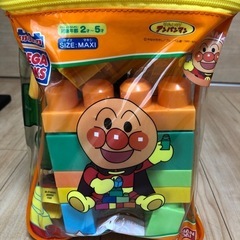 受け渡し予定ありアンパンマンのブロック2セットの画像