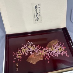 市田ひろみ　ぬりもの　コレクション　お盆