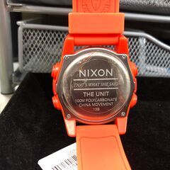 【ジャングルジャングルサカイ石津店】NIXON ニクソン 腕時計 THE UNIT A197-1156 クオーツ 堺市 石津の画像