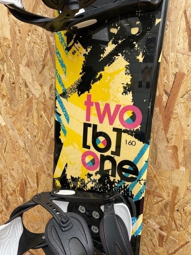 【マイボード斡旋価格】TWO［b］ONE160cm ビンディングセット