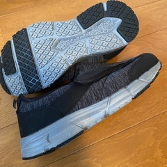 (新品)介護リハビリシューズ 26㎝、 26.5㎝　あなた想いブラックの画像