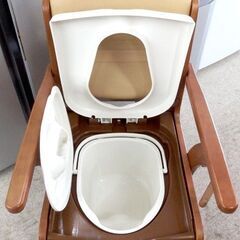 アロン化成 家具調トイレコンパクト 標準便座 533670 安寿 介護補助 札幌市北区屯田店の画像
