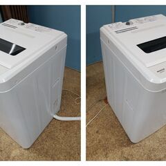 MAXZEN マクスゼン 全自動電気洗濯機 5.0kg 2023年製 JW50WP01の画像