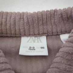 ZARA コーデュロイアウター 100cmの画像