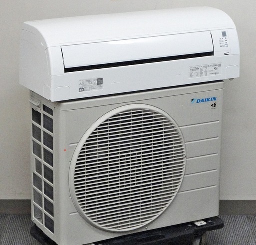 (4)DAIKIN【AN223AEBKS-W】ダイキン 水内部クリーン ストリーマ機能搭載 ルームエアコン おもに6畳用 2023年製 取付販売