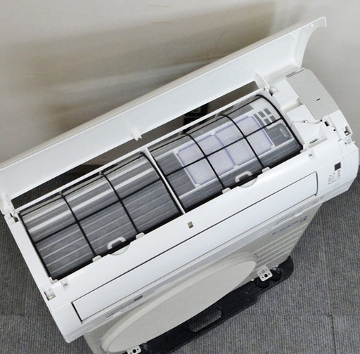 【お取引中】(4)DAIKIN【AN223AEBKS-W】ダイキン 水内部クリーン ストリーマ機能搭載 ルームエアコン おもに6畳用 