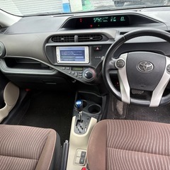 アクア♫車検R8.5.28⭐︎走行距離105000km⭐︎ナビ・TV・バックカメラ♫の画像