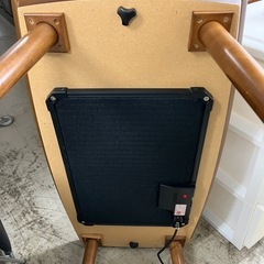 W2503-144 NAKAMURA ソファーテーブルこたつ NKLC1シリーズ 動作確認済み キズ汚れ有りの画像