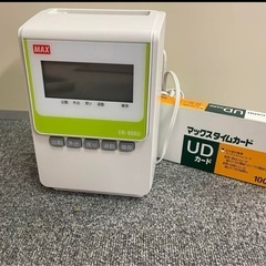 マックス タイムレコーダ ER-60SU ホワイト　