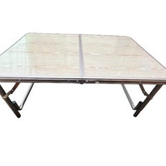 ㊹レジャーテーブル 木目調 TC-6090SG(S)の画像