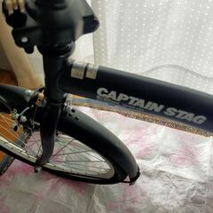 折り畳み自転車 20インチ CAPTAIN STAG 美品の画像