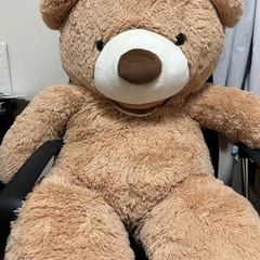 大きなくまのぬいぐるみ(抱き枕)