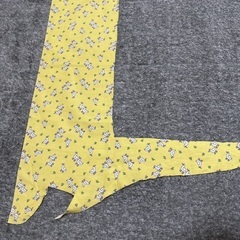 昭和レトロ 2羽アヒル柄 ハギレの画像