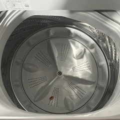 ２０２３年製　Ｐａｎａｓｏｎｉｃ　全自動洗濯機　６．０ｋｇ　ホワイト　ビッグウェーブ洗浄　からみほぐし　ＮＡ－Ｆ６Ｂ２　新品参考価格４４，８００円の画像