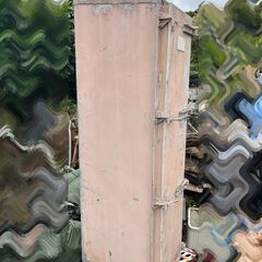 店舗用に 空母で使用されていた アルミ製ロッカー の画像