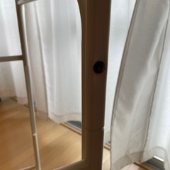 ※取引中【アイリスオーヤマ】洗濯機上の ラックの画像