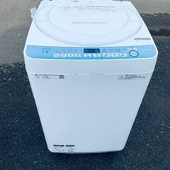 ?シャープ　全自動電気洗濯機 ES-T711-W
