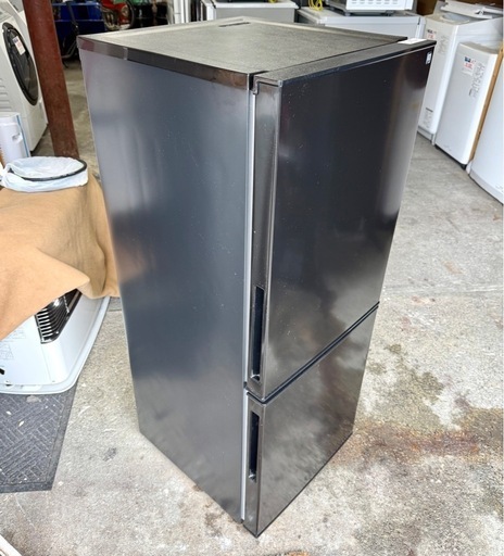札幌市内配送可 【6ヵ月保証付き】 美品 23年製 ニトリ 140L 2ドア冷蔵庫 NTR-140BK 右開き