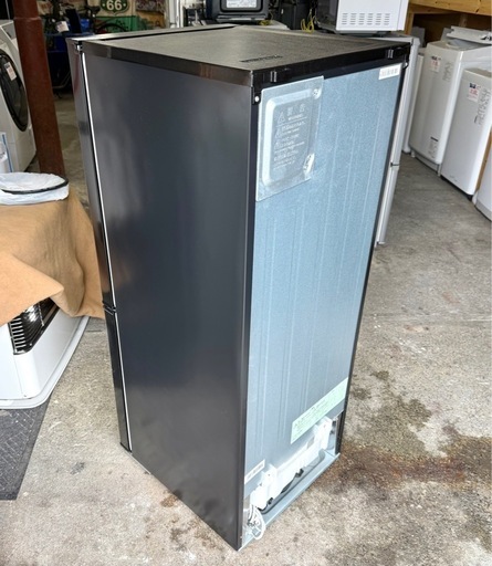 札幌市内配送可 【6ヵ月保証付き】 美品 23年製 ニトリ 140L 2ドア冷蔵庫 NTR-140BK 右開き